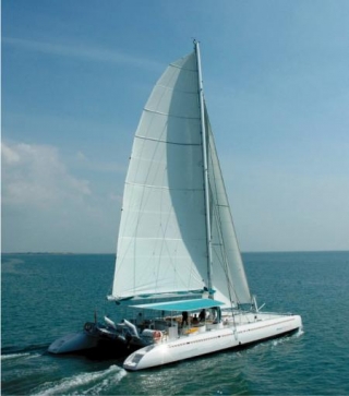 Navegando en catamaran